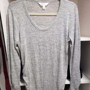 long sleeve maternity knit top